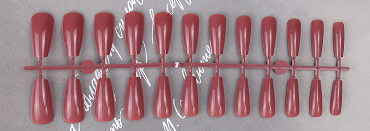 Natural Shape Press-On Nail Set Bowlift