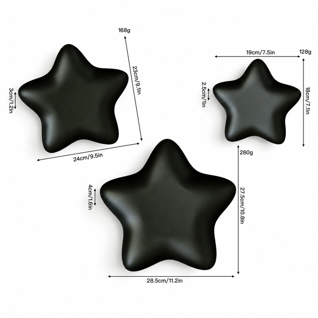 Star-shaped Serving Platter