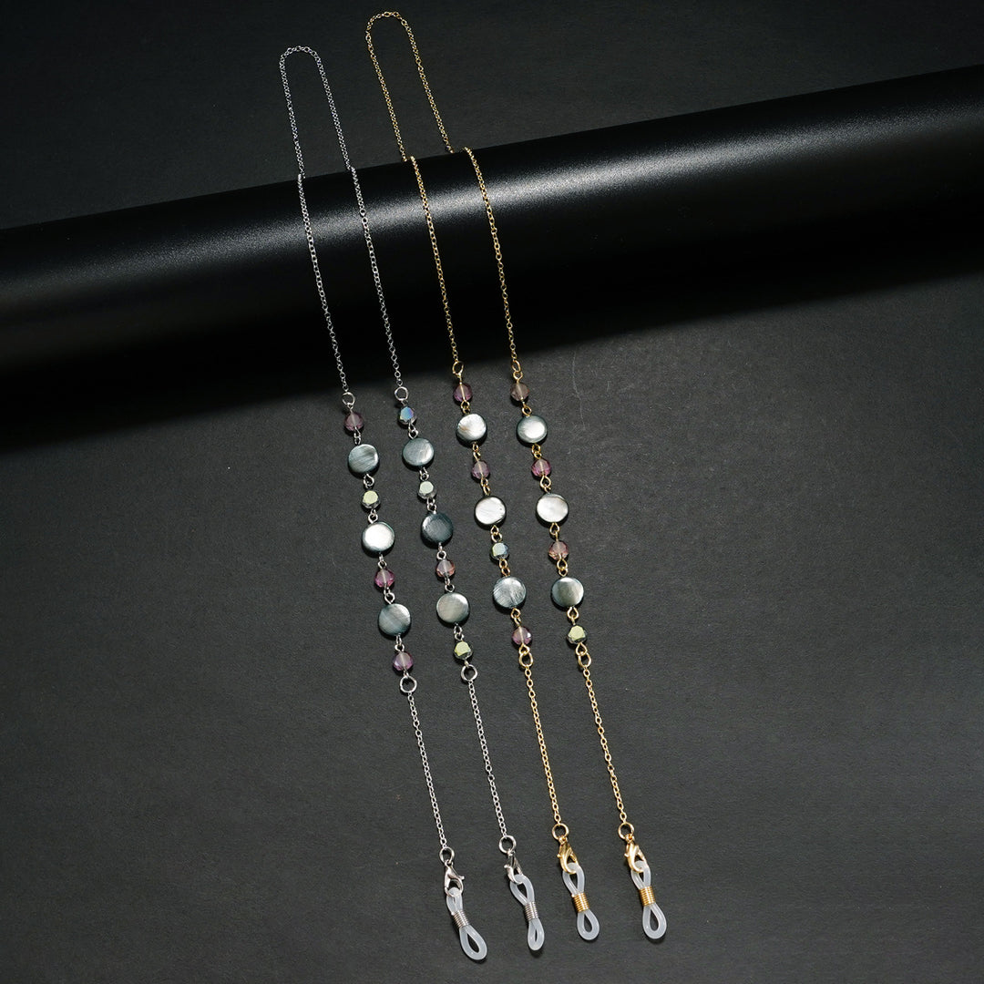 Elegant Beaded Eyewear Chain Bowlift
