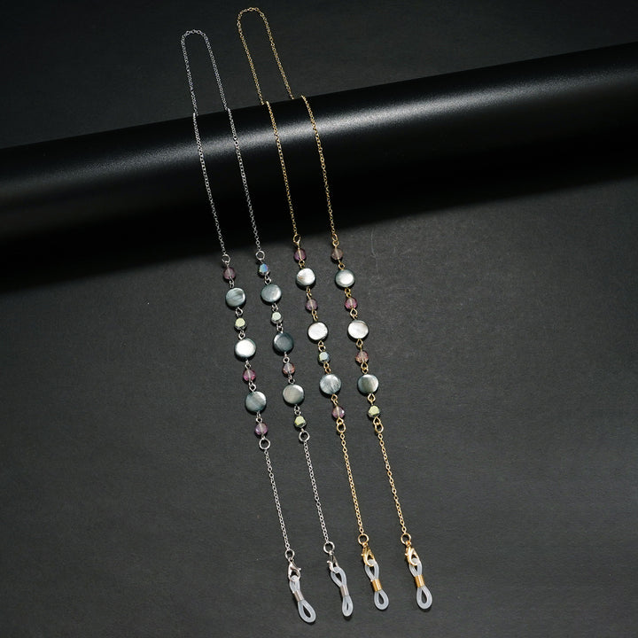 Elegant Beaded Eyewear Chain Bowlift