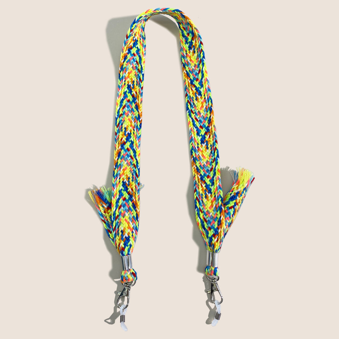 Colorful Woven Eyewear Retainer Bowlift