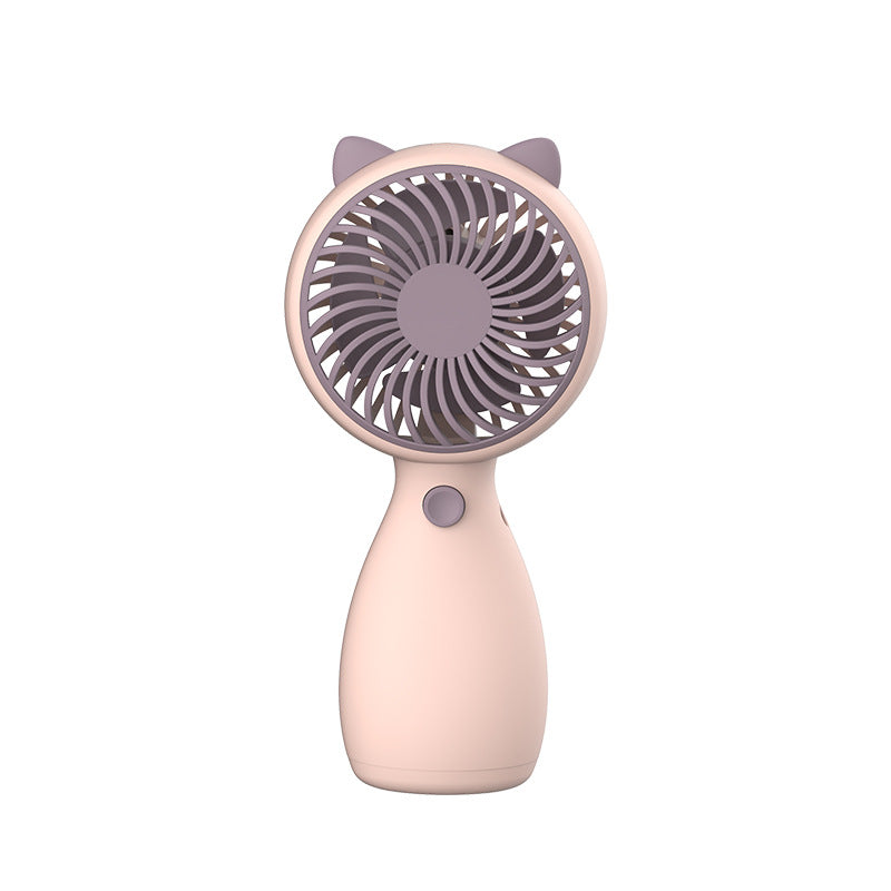 Unisex Portable Hand Fan in Cute Cat Design Bowlift
