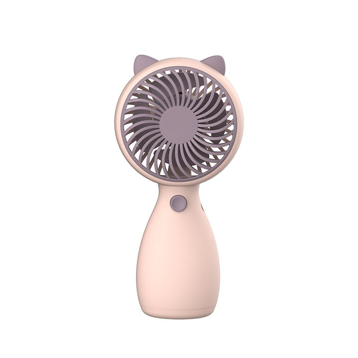Unisex Portable Hand Fan in Cute Cat Design Bowlift