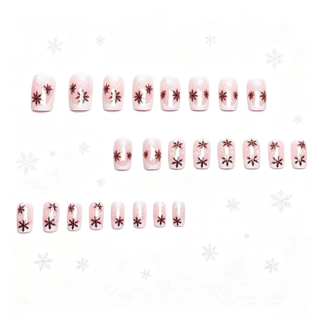 Winter-Themed Nail Art Set Bowlift