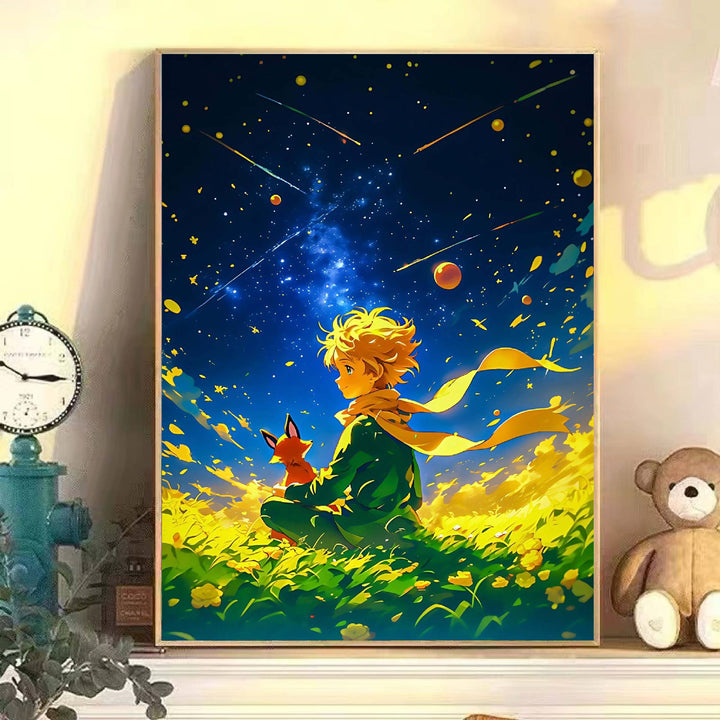Whimsical Character Canvas Art Print Bowlift
