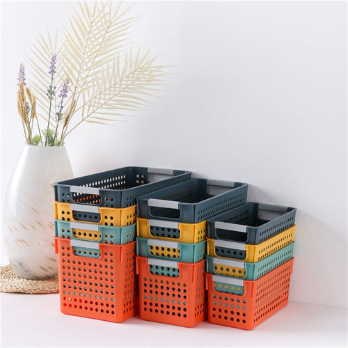 Versatile Storage Basket with Ergonomic Handles Bowlift