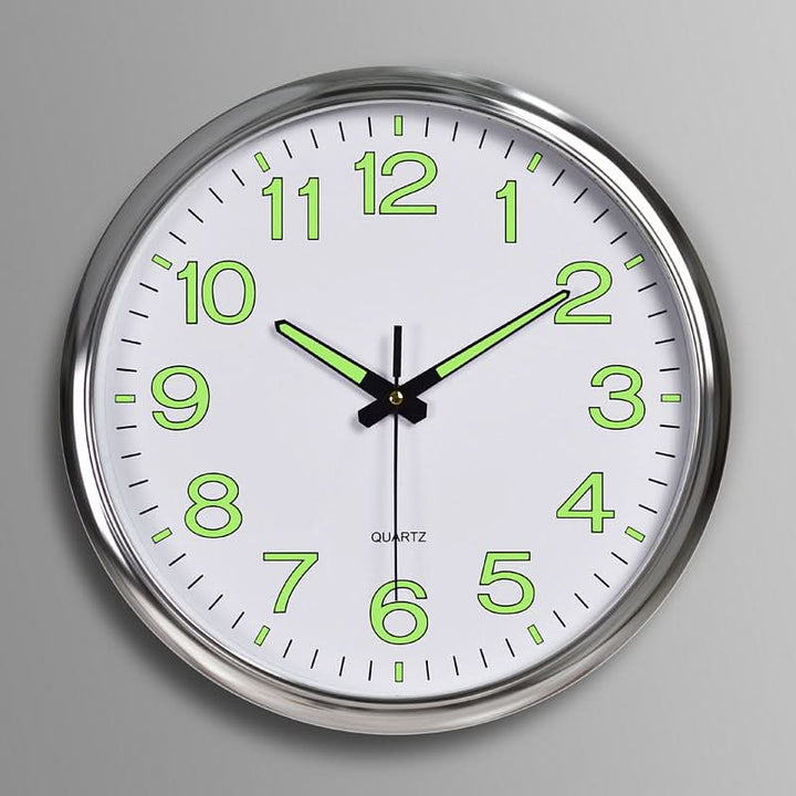 BowLift | Silent LED Wall Clock 12" for Classroom