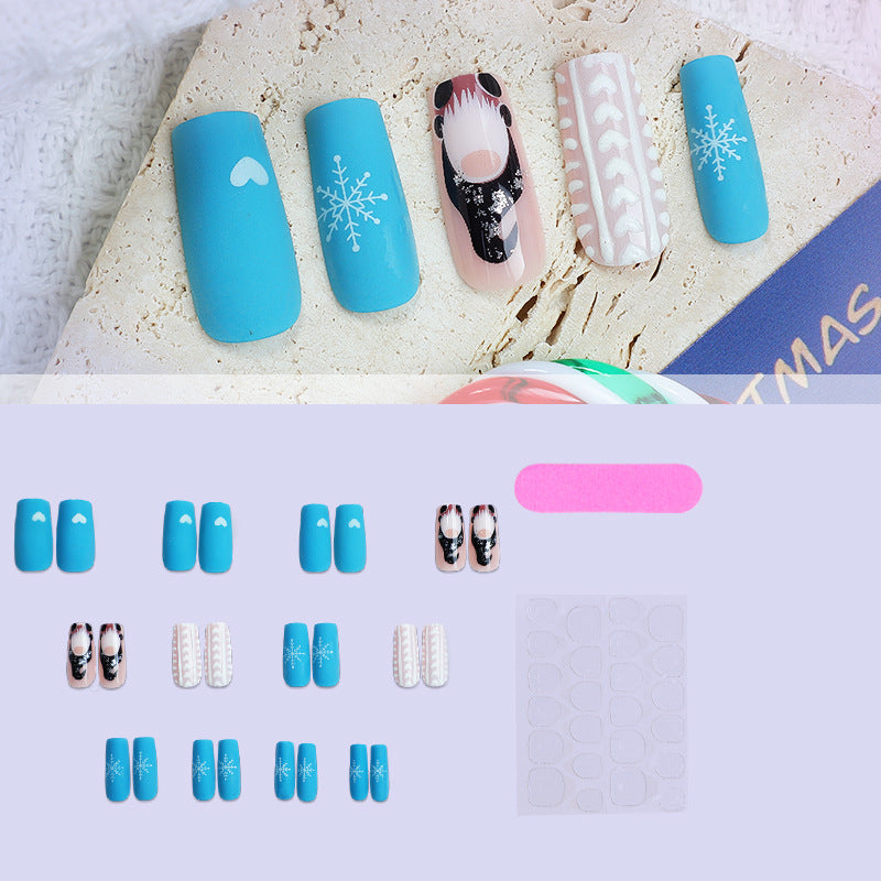 Seasonal Themed Press-On Nail Set Bowlift