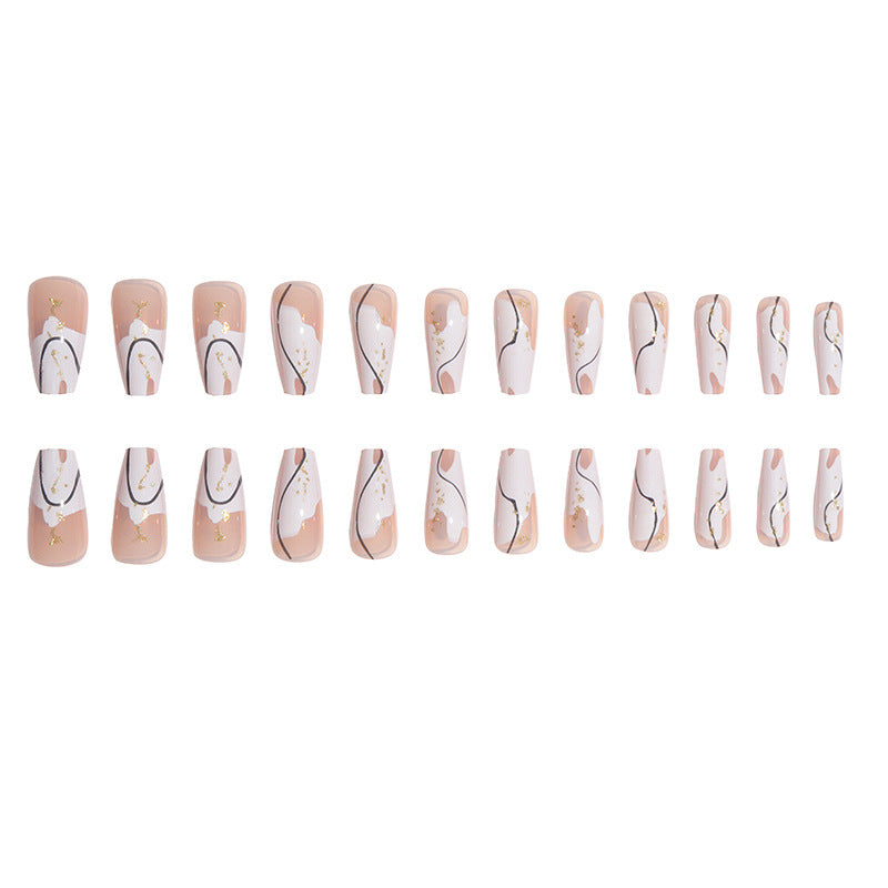 Artistic Press-On Nail Art Bowlift