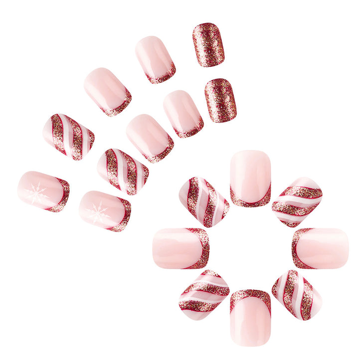 Festive Winter Nail Art Set Bowlift