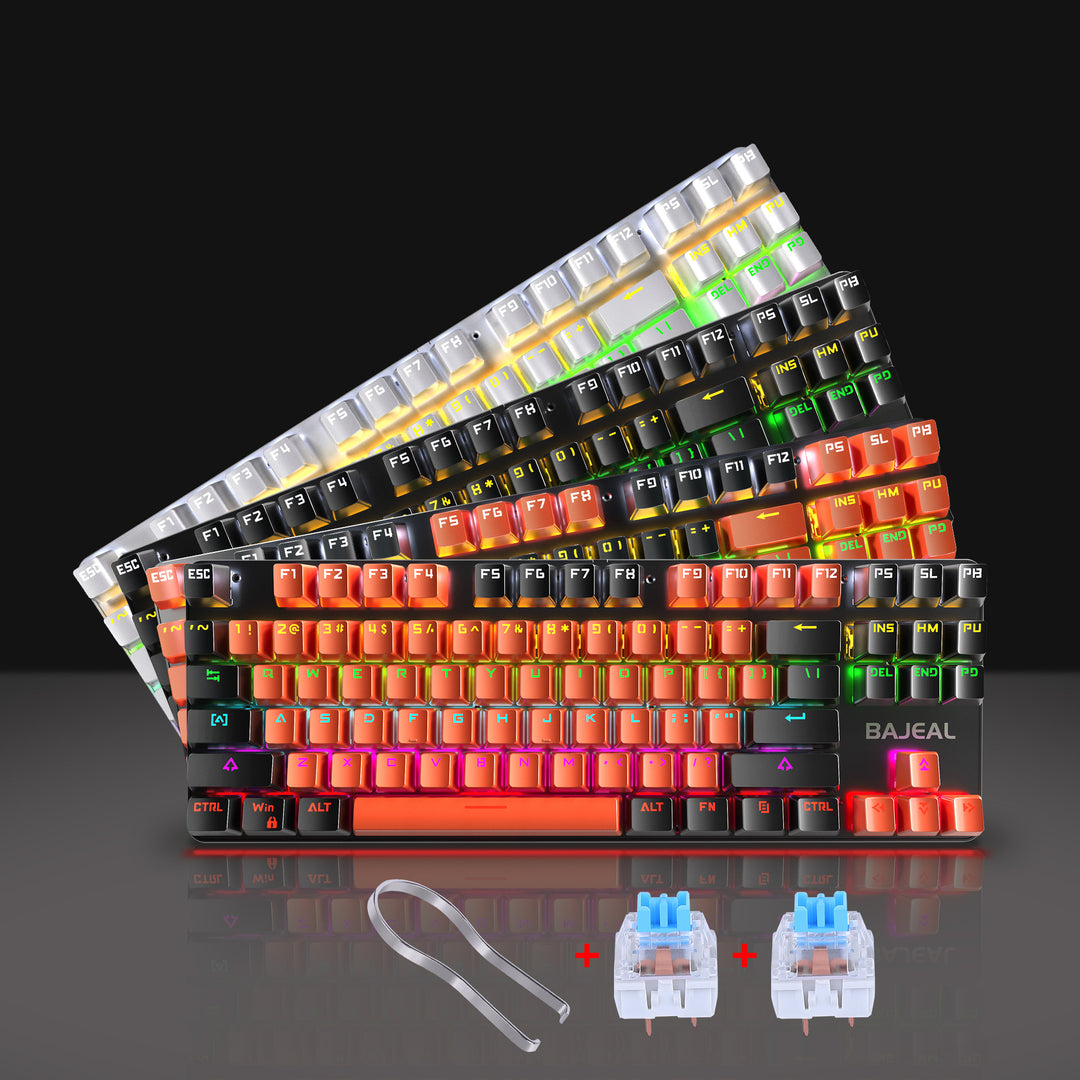 Compact RGB Gaming Keyboard Bowlift