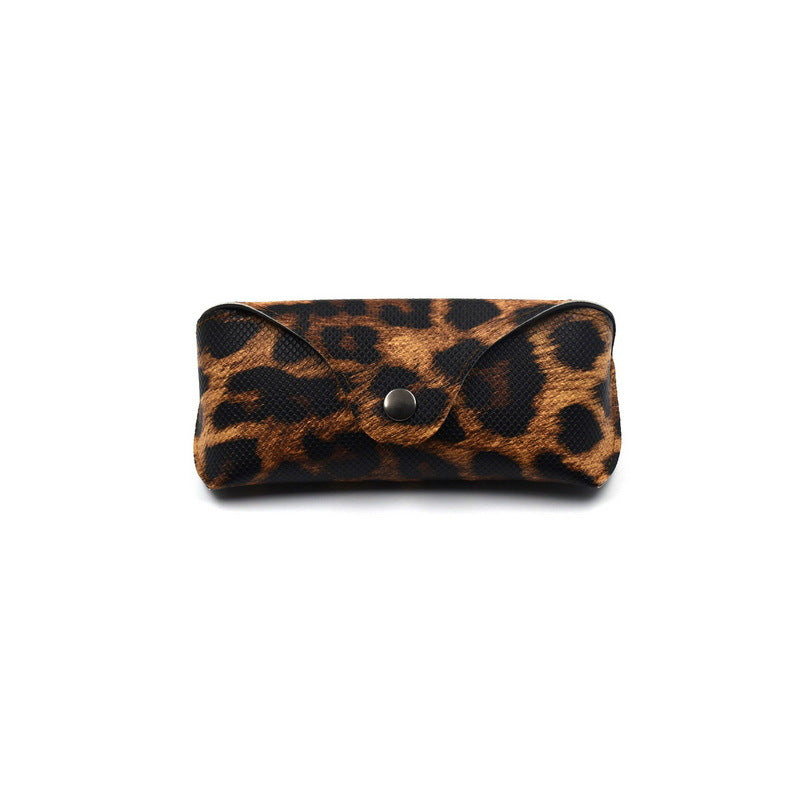 Stylish Leopard Print Eyewear Case Bowlift