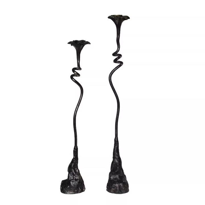 Sculptural Decorative Candle Holders