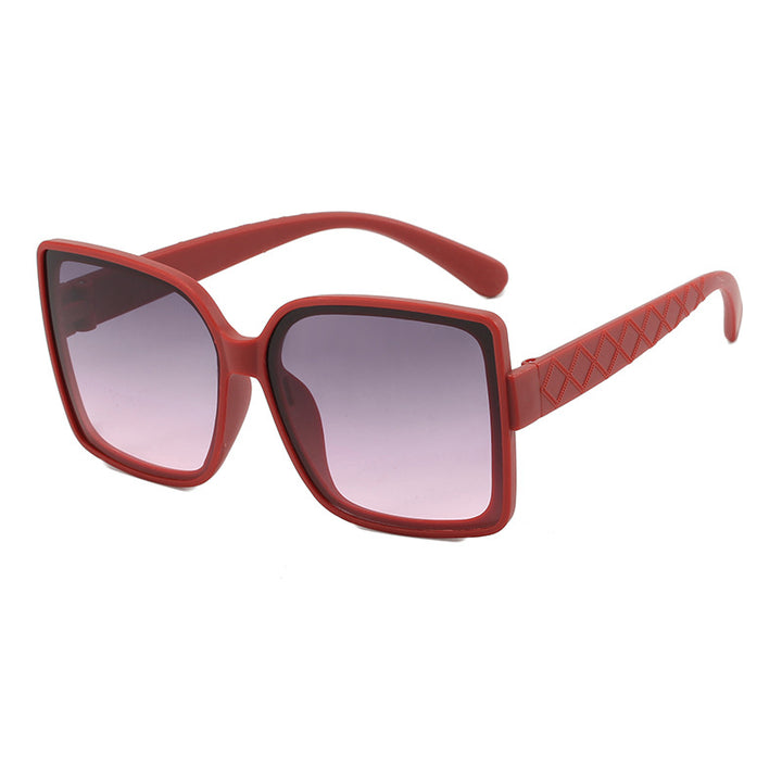 Women's fashionable square sunglasses with elegant frame Bowlift