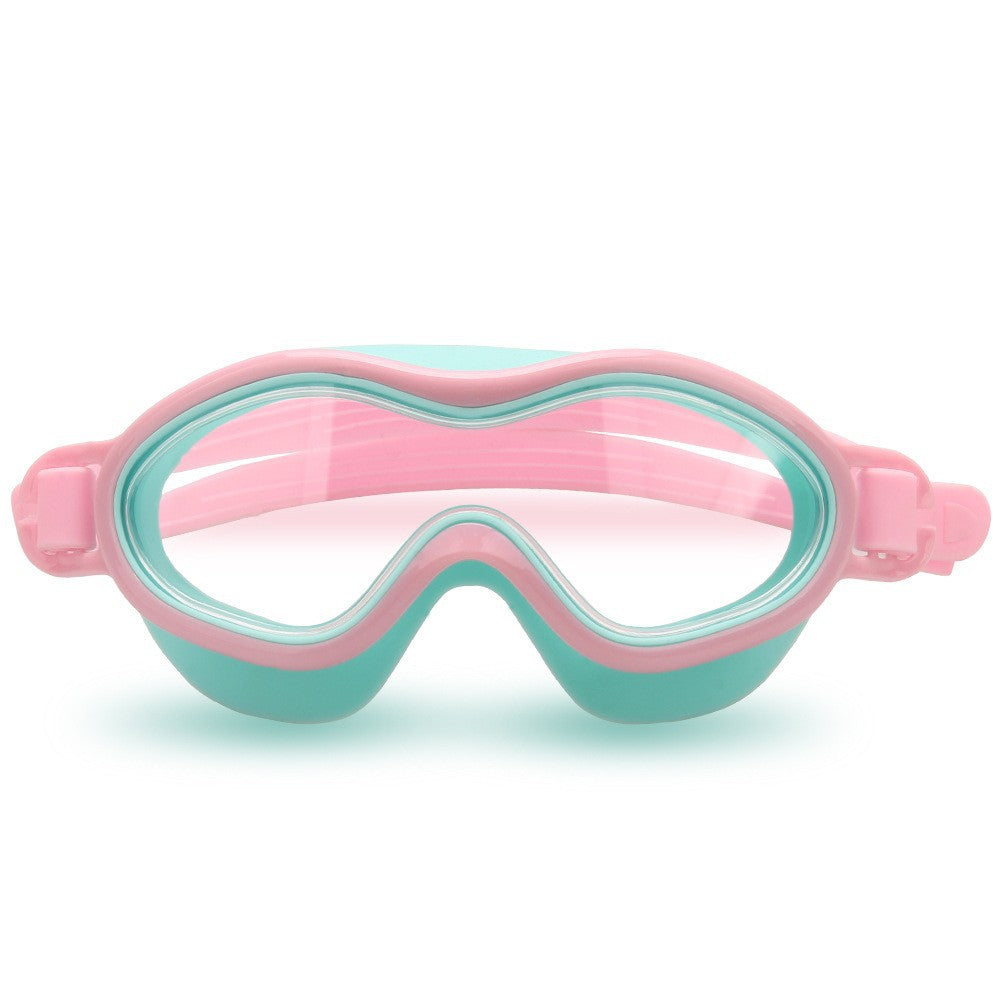 Waterproof swimming goggles with adjustable nose piece Bowlift