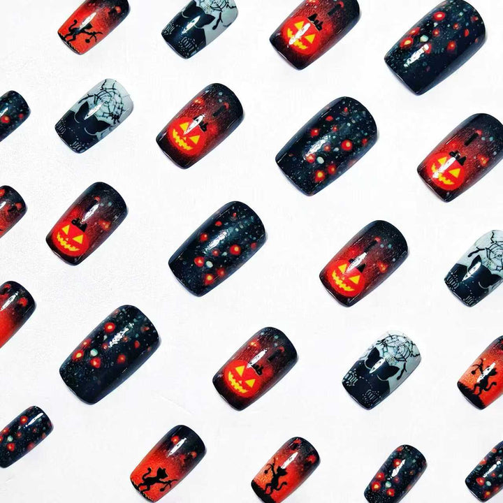 Halloween-Inspired Decorative Nail Art Bowlift