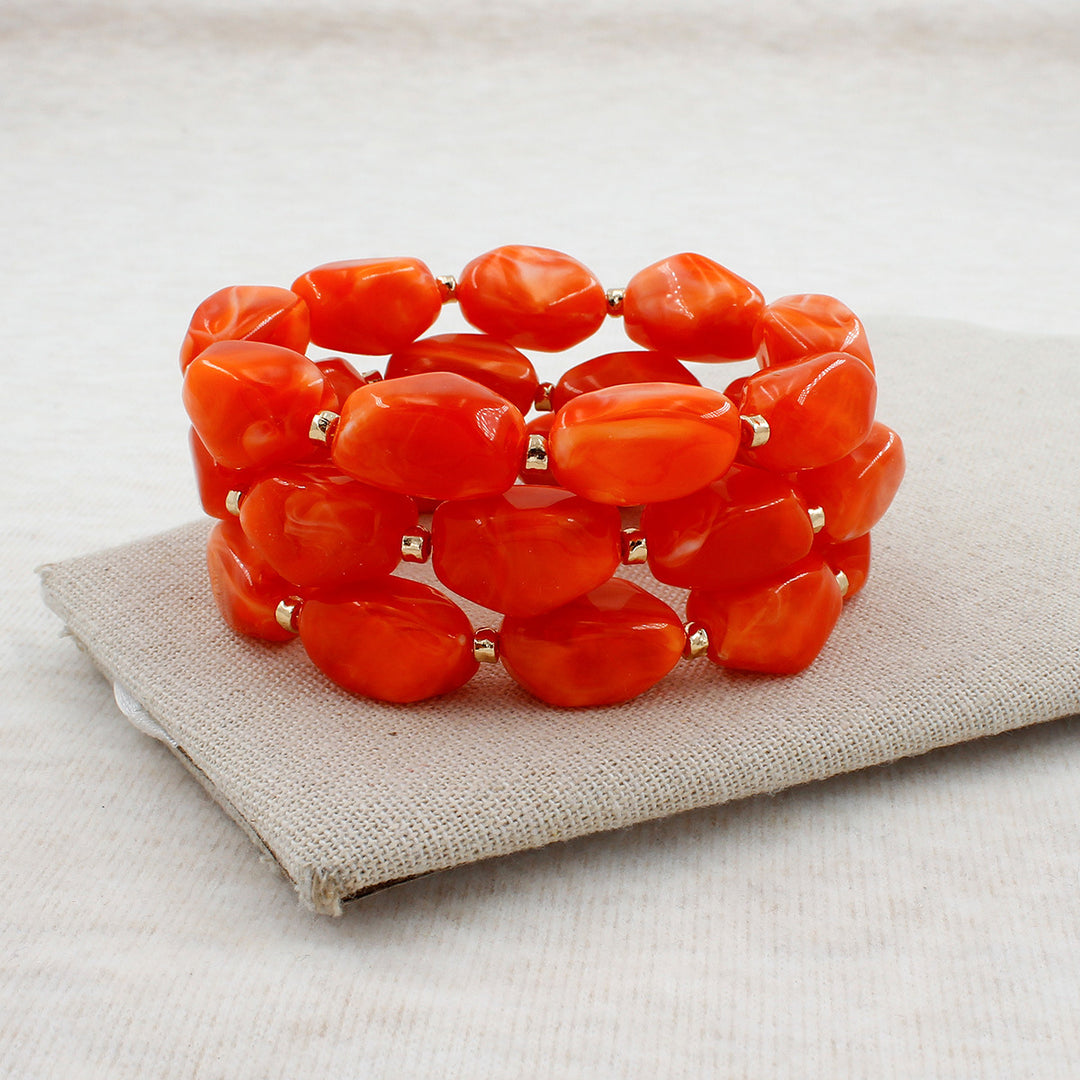 Artisan Handcrafted Beaded Bracelet Bowlift