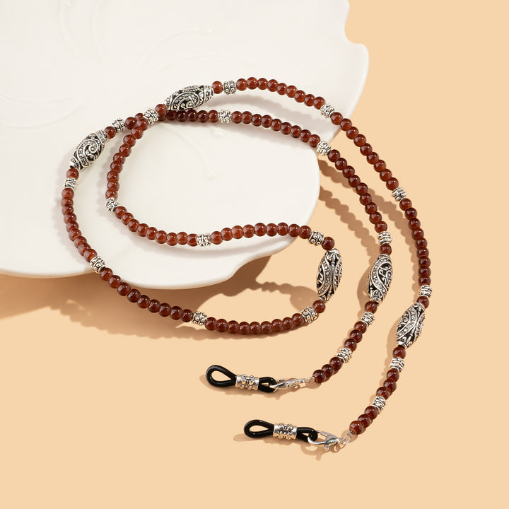 Decorative Beaded Eyewear Chain Bowlift