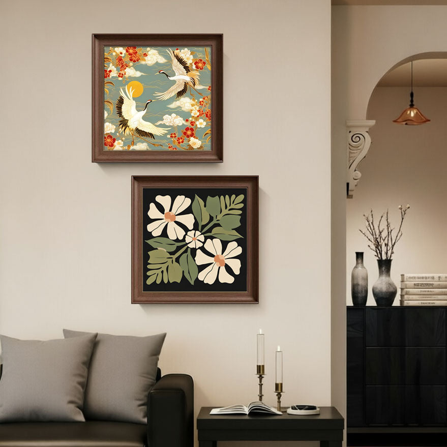 Flower theme Wall decoration