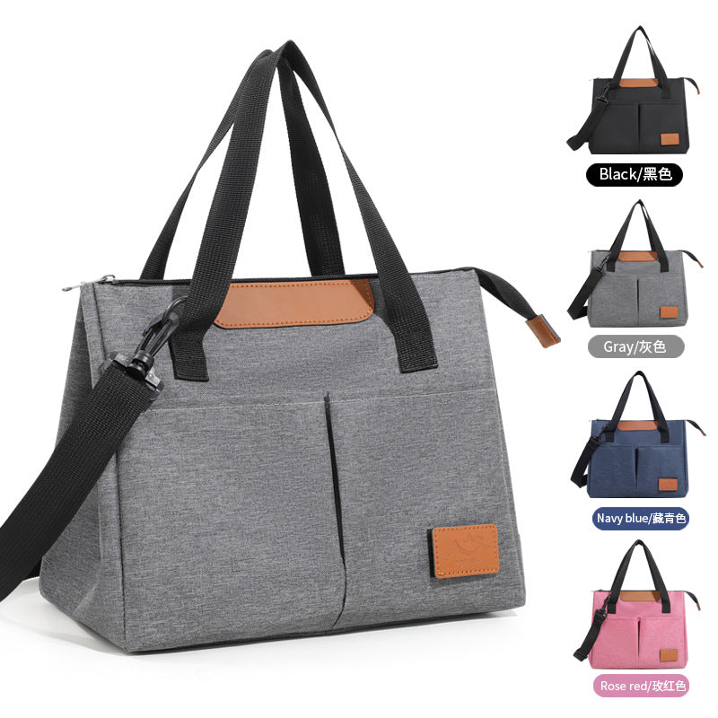 Insulated Multi-Pocket Lunch Tote Bowlift