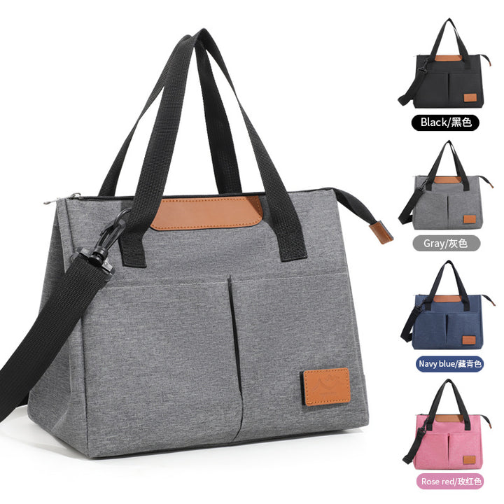 Insulated Multi-Pocket Lunch Tote Bowlift