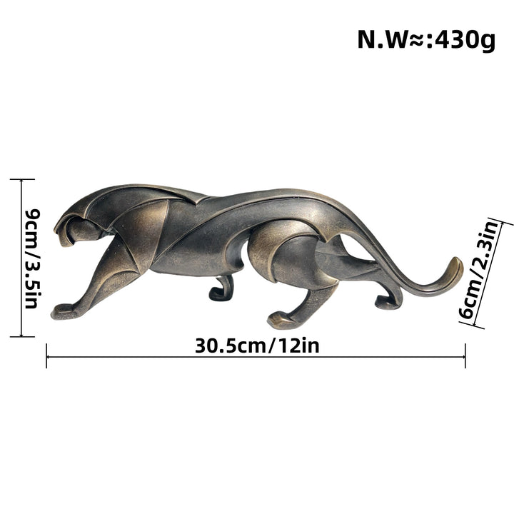 Artistic Panther Sculpture Bowlift