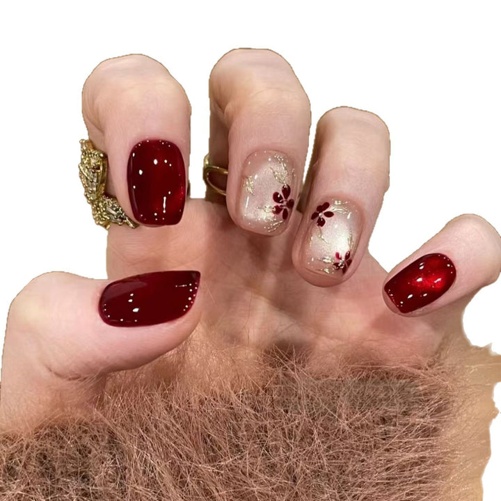 Elegant Floral Nail Art Kit Bowlift