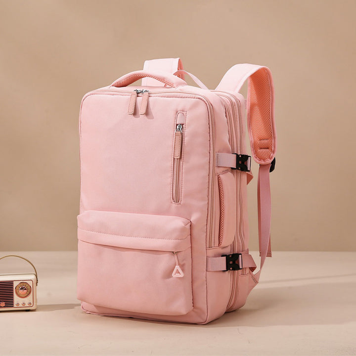 Backpack With Ergonomic Design And Many Compartments Bowlift