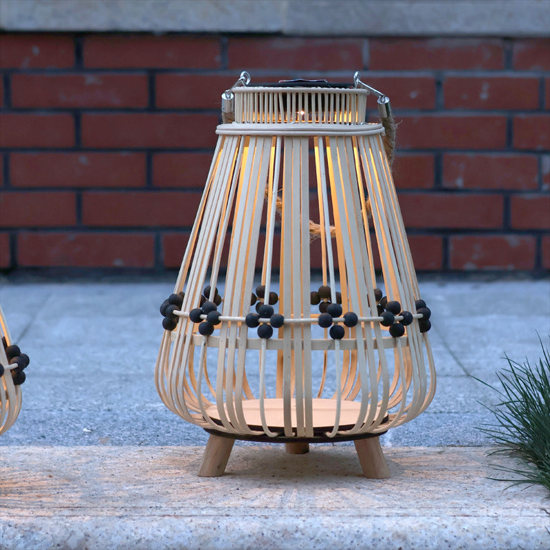Handcrafted wooden lantern Bowlift