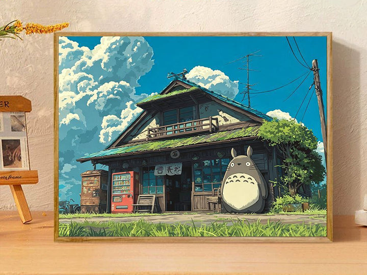 Whimsical Fantasy Illustration Canvas Art Bowlift