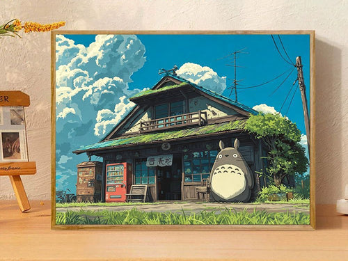 Whimsical Fantasy Illustration Canvas Art Bowlift