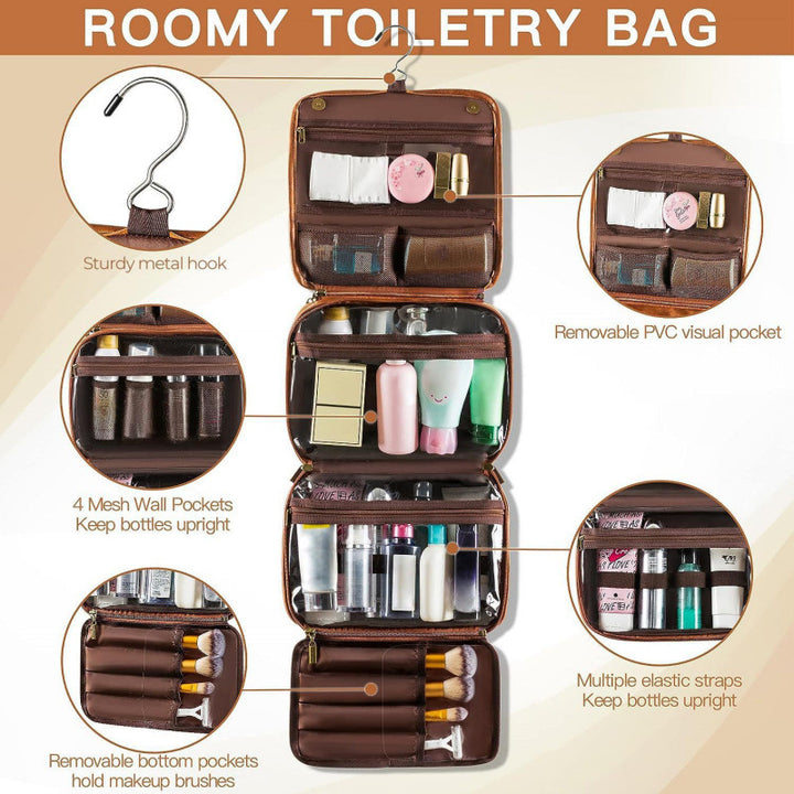 Stylish cosmetic organizer bag Bowlift