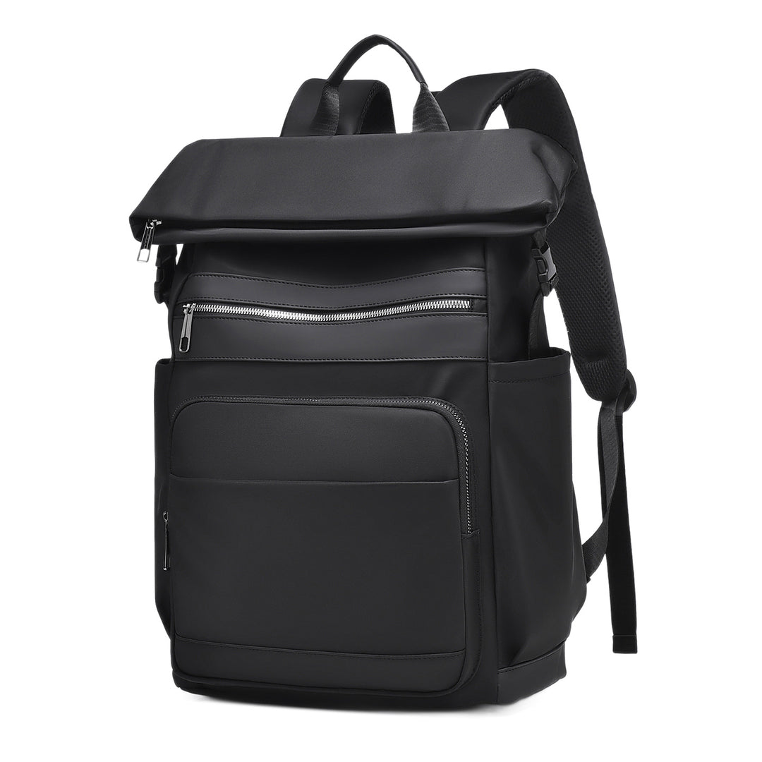 Multi-Functional Roll-Top Backpack with External Pockets Bowlift