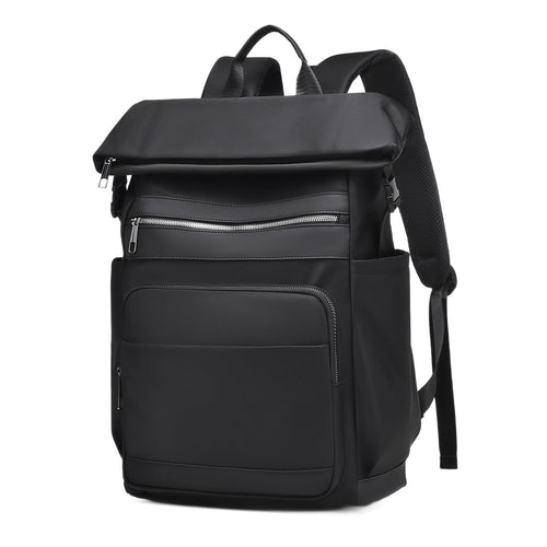 Multi-Functional Roll-Top Backpack with External Pockets Bowlift