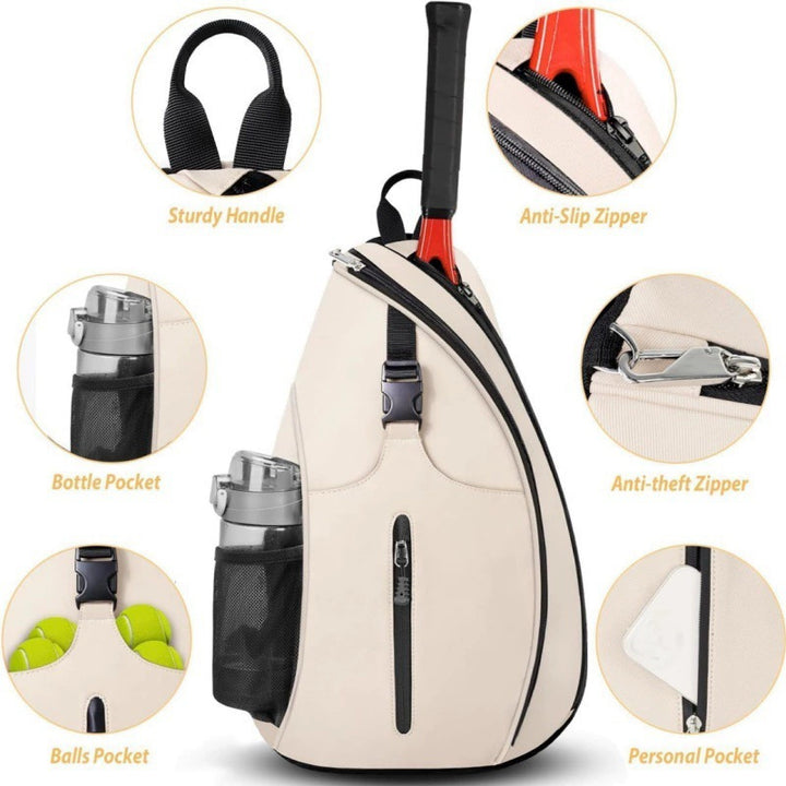 Tennis Racket Backpack Carrier Bowlift