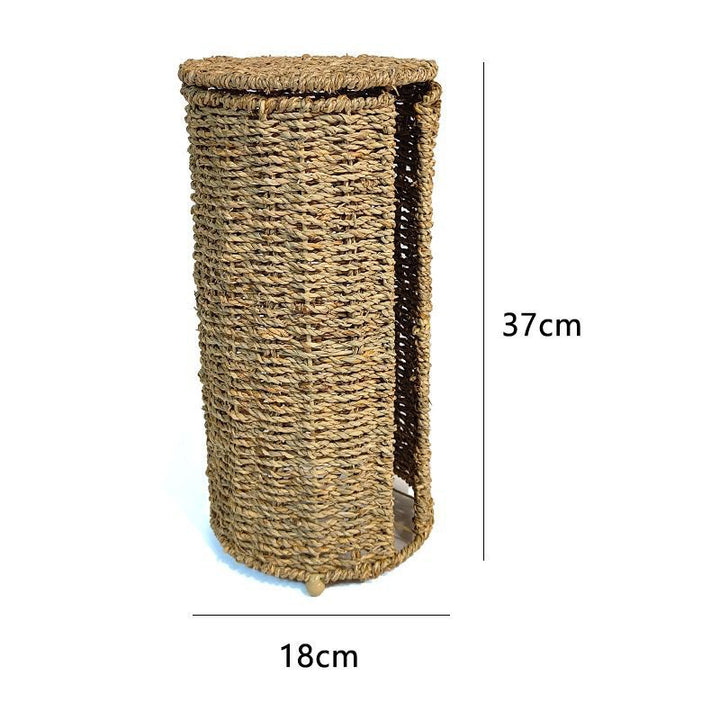 Women Multifunctional Rattan Storage Basket Bowlift