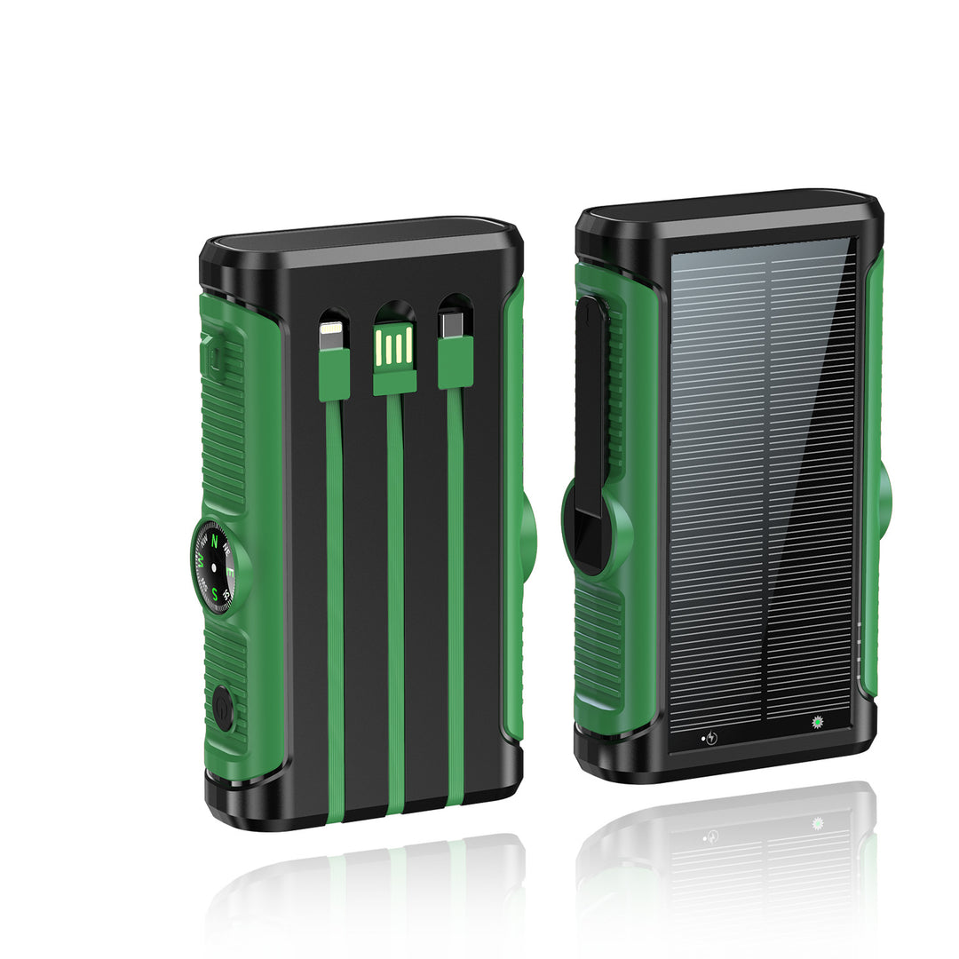 Solar-powered Powerbank Bowlift