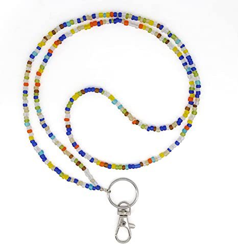Colorful Beaded Eyewear Lanyard Bowlift
