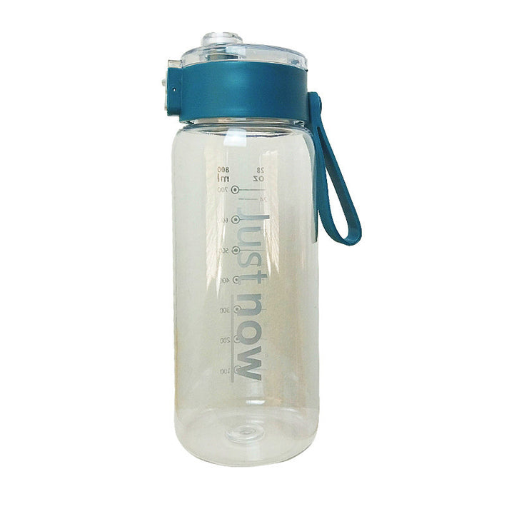 Unisex BPA-free water bottle with measuring scale Bowlift