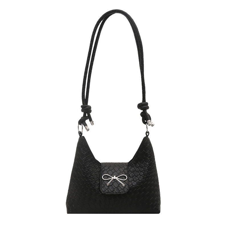 Chic Woven Handbag Bowlift
