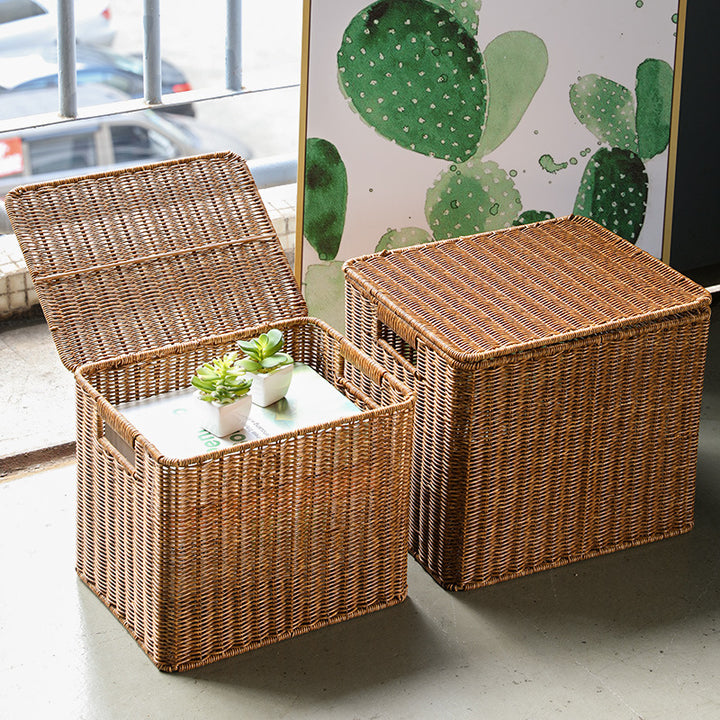 Unisex Storage Cube with Ergonomic Handles Bowlift