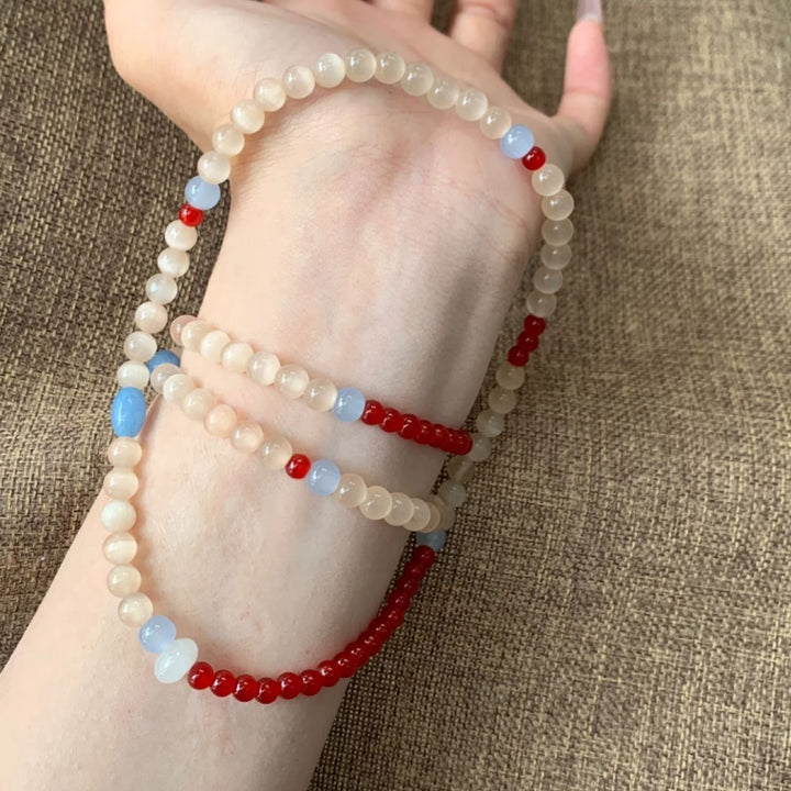 Handmade Gemstone Stretch Bracelet Bowlift