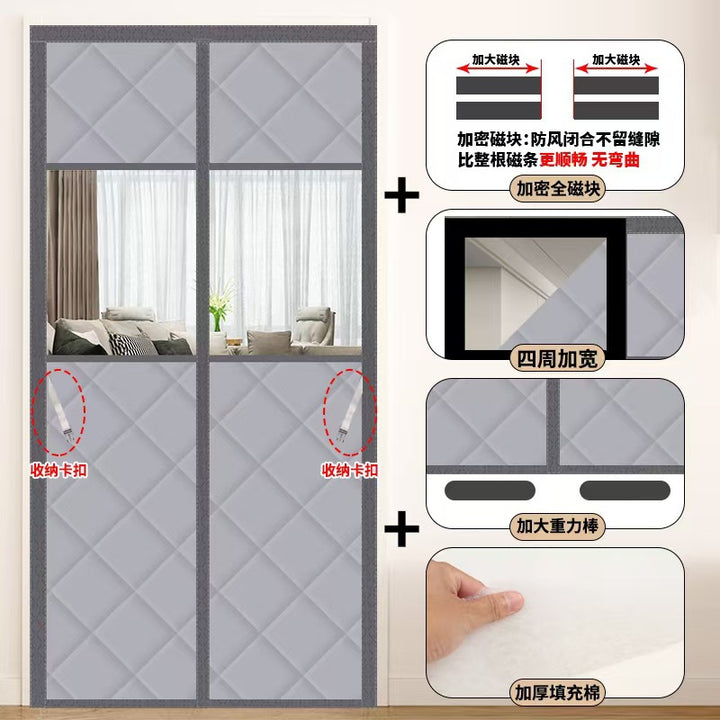 Elegant foldable insect protection curtain Bowlift