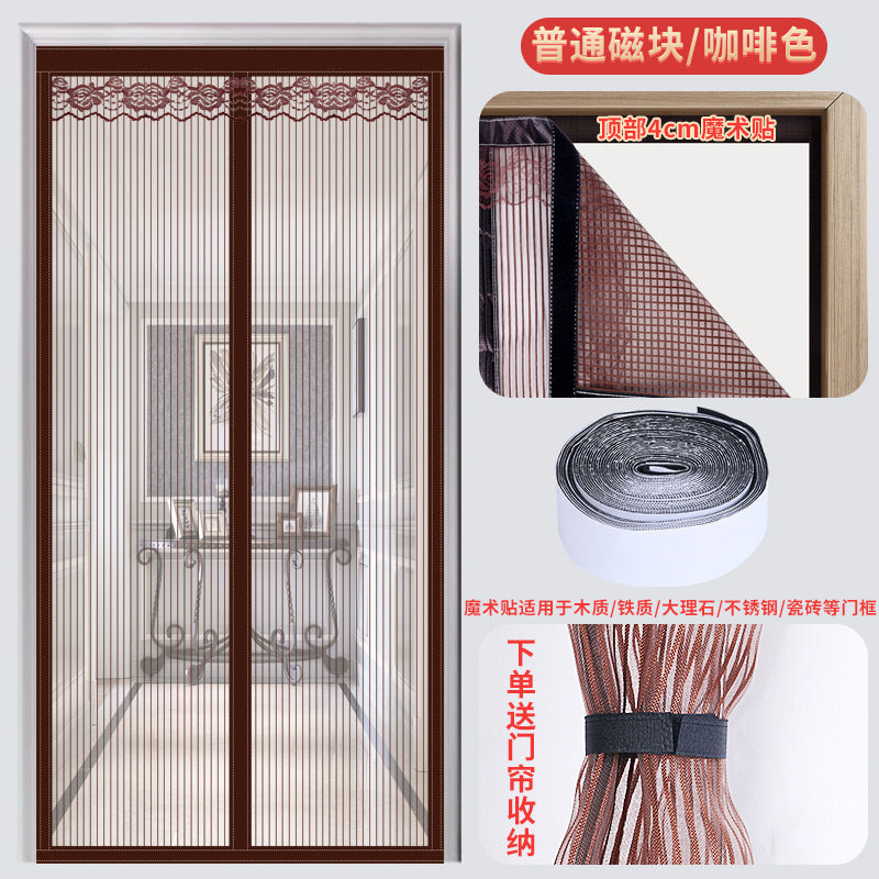 Insect protection door curtain Bowlift