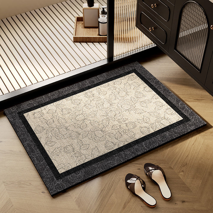 Stylish Textured Area Rug Bowlift