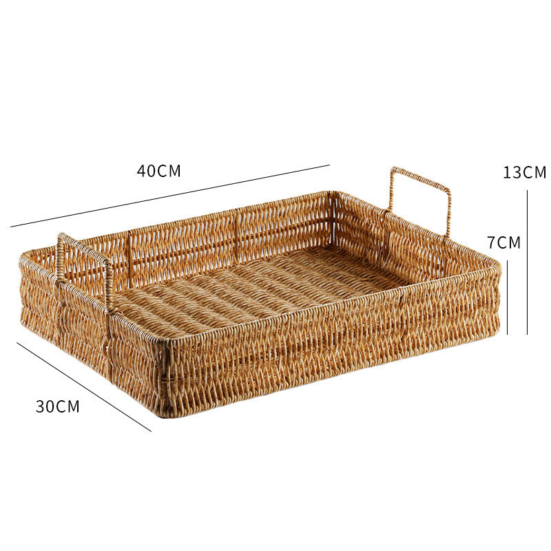 Versatile Woven Storage Tray Bowlift