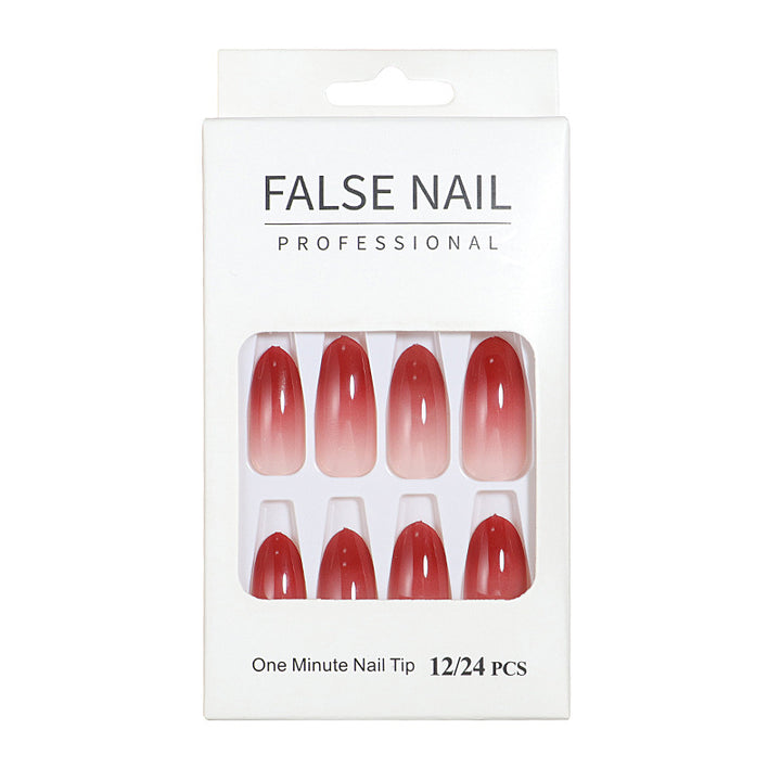Ombre Gradient Press-On Nail Set Bowlift