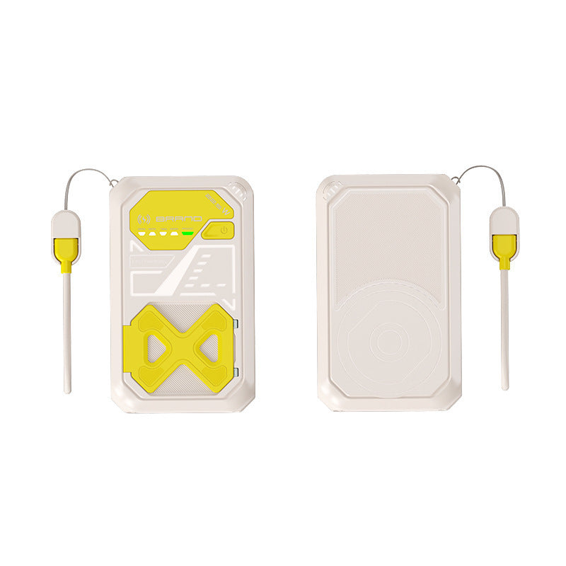 Portable power bank with multifunctional charging concept and ergonomic design Bowlift