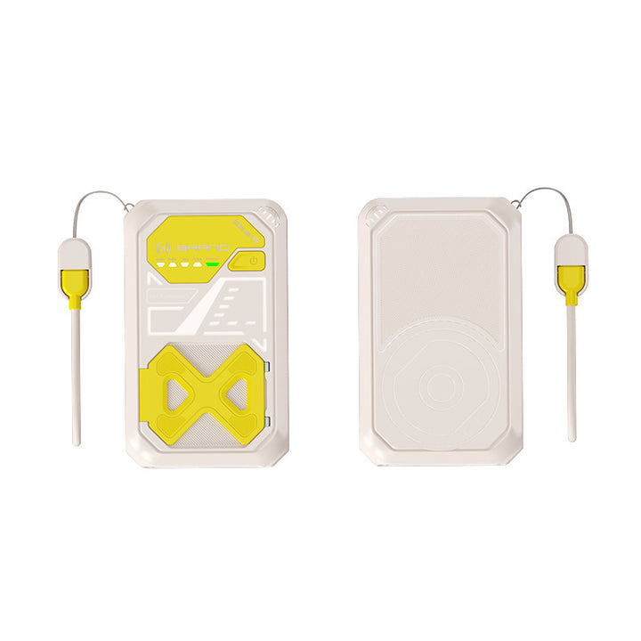 Portable power bank with multifunctional charging concept and ergonomic design Bowlift