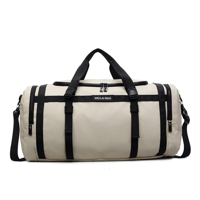 Sporty Travel Duffel With Durable And Water-Resistant Material Bowlift